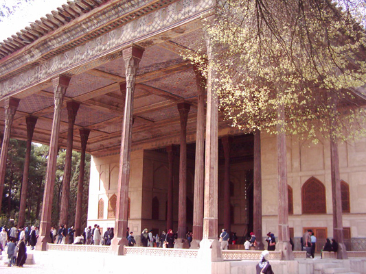 چهل ستون از ديد دوربين من