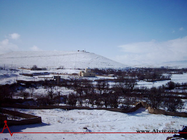 زمستان روستاي الوير ساوه