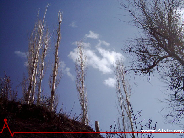 زمستان روستاي الوير ساوه