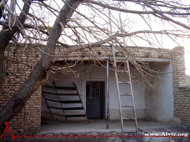 زمستان روستاي الوير ساوه